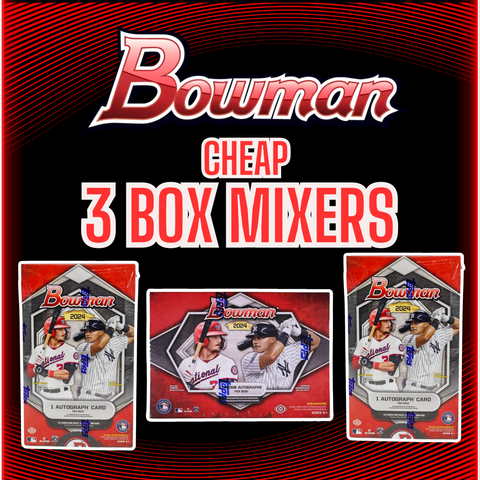 #2 - 3 BOX MIXER - 2 HOBBY & 1 CHOICE BOWMAN 2024 (5/17 BREAK)
