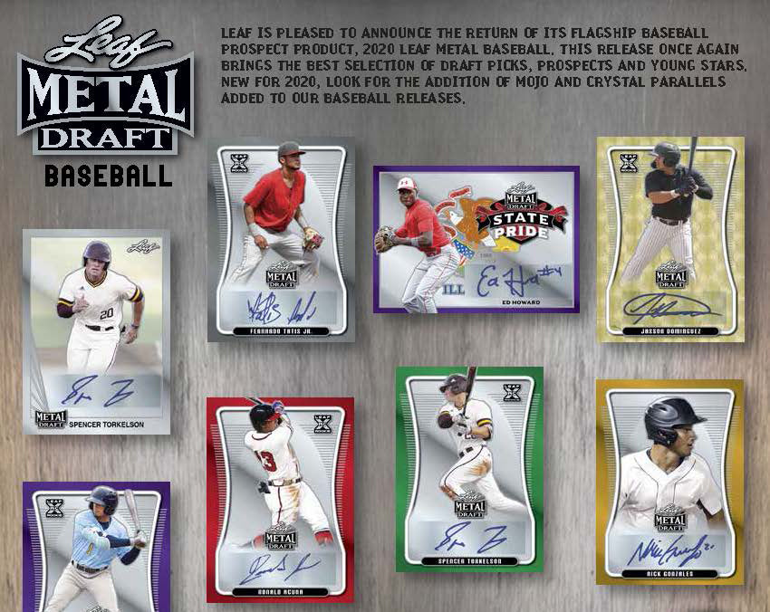 2020 Leaf Baseball store Ultimate Draft Hobby Box