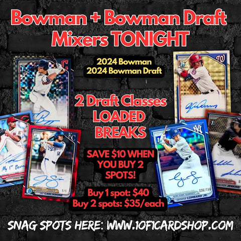 #1- 2 BOX RT MLB MIXERS (1/28 BREAK)