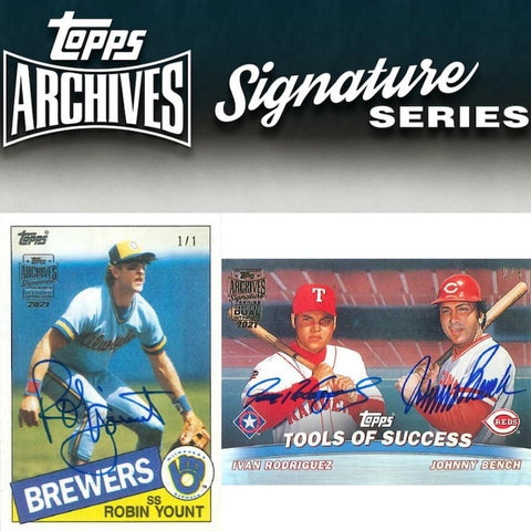 #1 - CASE BREAK - Topps Archives Retired Player RANDOM HIT BREAK - (8/21 Break)