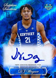#1 - FULL CASE RANDOM LETTER SAPPHIRE BOWMAN CHROME U BASKETBALL (2/16 BREAK)