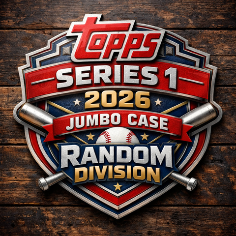 #1 - SERIES 1 JUMBO FULL CASE RANDOM DIVISION (2/11 BREAK)
