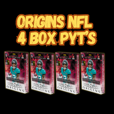 #1 - 4 BOX ORIGINS NFL PYT -- (9/3 BREAK)