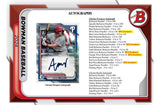 #1 - FULL CASE HIT DRAFT GUARANTEED CARD BREAKERS CHOICE BOWMAN (5/16 BREAK)
