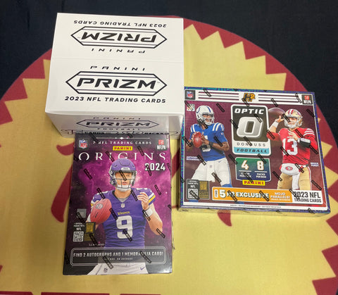 #1 - 3 BOX NFL MIXER (10/31 BREAK)