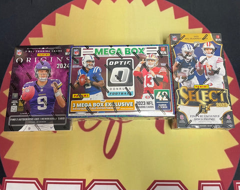 #3 - 3 BOX NFL MIXER (10/31 BREAK)