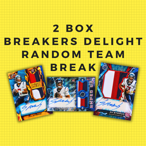 #1 - 2 box break - BREAKERS DELIGHT 24' TOPPS COMPOSITE (9/1 BREAK)