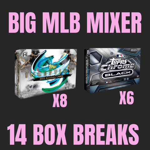 #5 - 14 box mixer **Inception / Chrome Black** (12/29 Break)