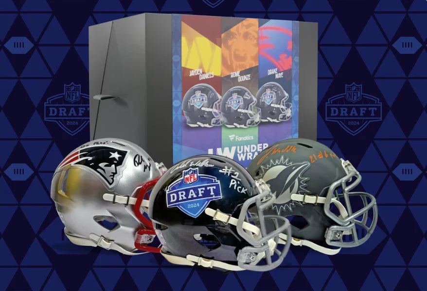 3- FULL CASE HIT DRAFT FANATICS MINI HELMETS (9/25 BREAK) – 1of1 Card Shop
