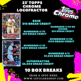 #1 - 10 box PYT 2023 Chrome Logofractor (3/18 Break)