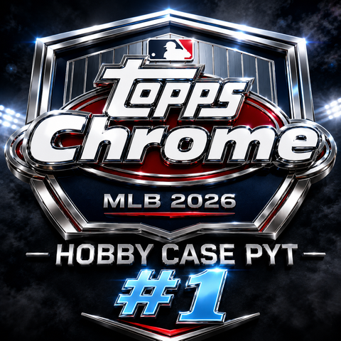 #1 - 2026 TOPPS CHROME HOBBY CASE (7/22 BREAK)