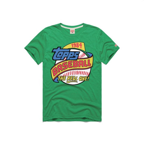 Topps Baseball 1984 Logo Homage Green T-Shirt