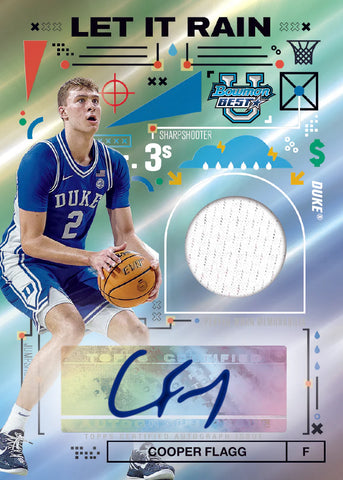 #1 - **1 BOX** BOWMANS BEST UNIV BASKETBALL RT BREAK (6/3 BREAK)