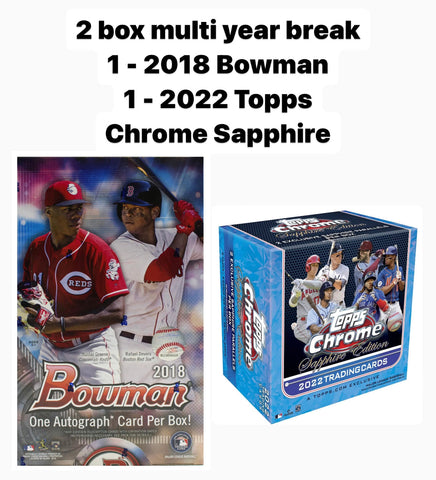 #9 - 2 BOX MULTI YEAR MIXER RANDOM TEAM (5/18 BREAK)