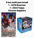 #8 - 2 BOX MULTI YEAR MIXER RANDOM TEAM (5/18 BREAK)