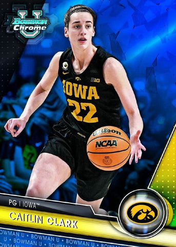 #1 - FULL CASE RANDOM LETTER SAPPHIRE BOWMAN CHROME U BASKETBALL (2/16 BREAK)