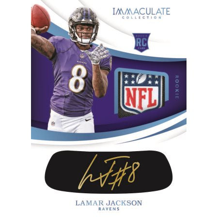#1 - 2018 Immaculate NFL Single Box Random Serial Number (1/15 Break)