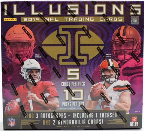 Ilusions NFL 2019 Hobby Box (PERSONAL BREAK)