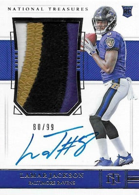 #1 - 2018 NT NFL Single Box Random Serial Number (1/15 Break)