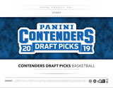 #37 - 2019/20 Contenders Draft Picks Basketball SINGLE BOX RT