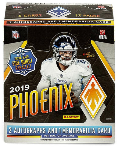 2019 Phoenix Football Hobby Box (PERSONAL BREAK) **READ BELOW**