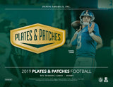 #1 - 2019 Plates & Patches NFL 3 Box PYT Break (7/23 Break)