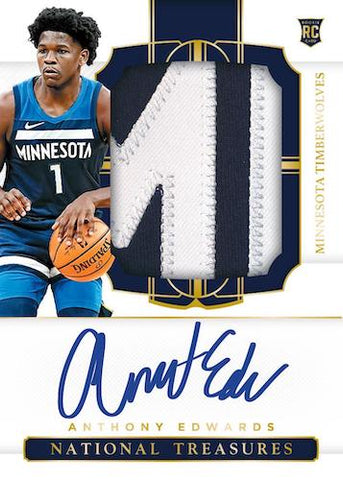 #1 - National Treasures NBA Single Box RANDOM SERIAL NUMBER (8/11 Break)