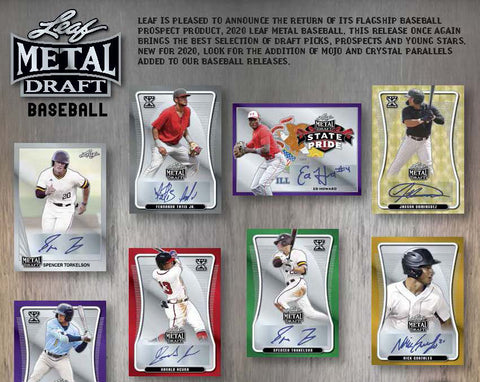 #8 - Leaf Metal Draft Baseball Hobby 3 Box RT (3/8 Break)