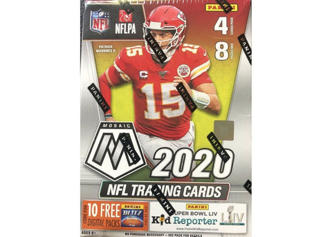 #1 - Mosaic Football Blaster 10 Box Half Case PYT (10/16 Break)