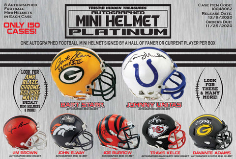 #1 - Tristar Platinum Mini Helmet 4 Box HALF CASE RT (12/28 Break)