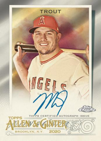 #1 - Allen & Ginter Chrome Single Box RT Break (1/4 Break)