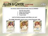 2020 Allen & Ginter CHROME Hobby Box (PERSONAL BREAK) **READ BELOW**