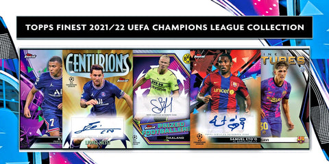 #1 - 21/22 Topps Finest Champions League HALF CASE RANDOM TEAM (8/12 Break)