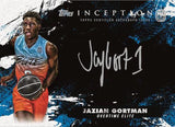 #1 - 21/22 Topps Inception OTE Basketball 4 Hobby Box Random Player (9/6 Break)