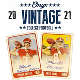 #2 - 2021 ONYX Vintage College Football HALF CASE Random Player (4/4 Break)