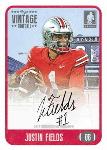 #7 - Onyx Vintage Football RANDOM PLAYER 12 Box Half Case (7/27 Break)