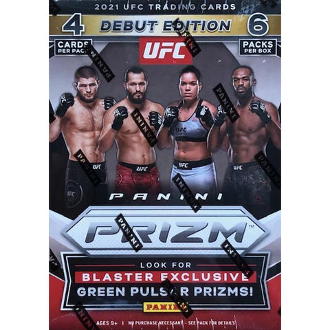 #1 - UFC Prizm 20 BLASTER BOX FULL CASE RANDOM FIGHTER (6/14 Break)