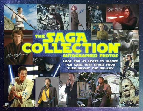 #1 - Topps Star Wars The Saga Collection Autographed Photos FULL CASE RANDOM HIT - (11/21 Break)