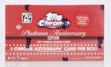 #3 - Topps Chrome Platinum Anniversary Hobby PYT Case Break (6/30 Break)