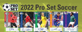 #1 - 2022 PRO SET SOCCER HALF CASE RANDOM FIRST NAME FIRST LETTER BREAK (5/8 Break)