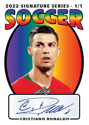 #1 - 2022 Leaf Signature Series Soccer FULL CASE RANDOM FIRST NAME FIRST LETTER BREAK (8/22 Break)