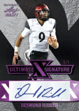 #1 - 2022 Leaf Ultimate Draft Football 4 Box Random Letter (7/17 Break)