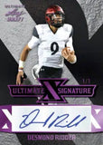 #2 - 2022 Leaf Ultimate Draft Football 2 Box Random Letter (7/19 Break)