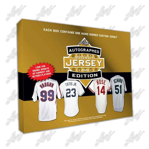 #16 -Leaf Autographed Baseball Jersey SINGLE BOX (5/21 Break with D Bo)
