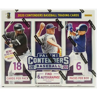 2020 Contenders Baseball Hobby Box (PERSONAL BREAK) **READ BELOW**