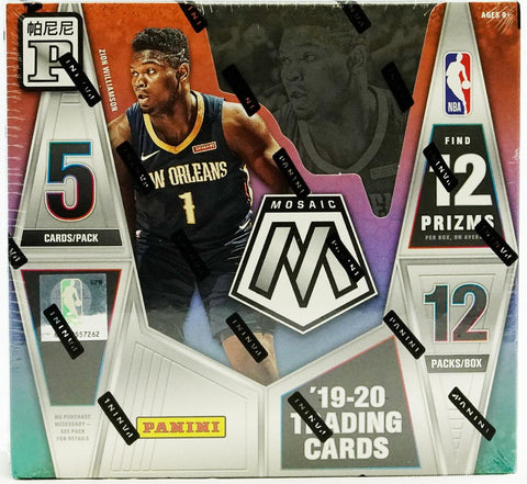#2 - 2019-20 Mosaic Tmall Basketball Single Box RT (3/22 Break)