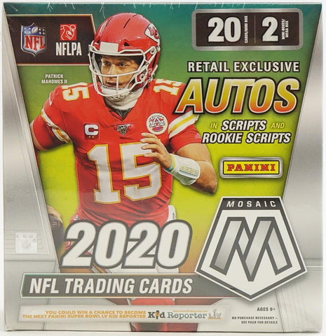Mosaic NFL 2020 Mega Box (PERSONAL BREAK) **READ BELOW**