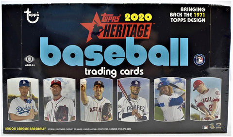 2020 Topps Heritage Baseball Hobby Box (PERSONAL BREAK)
