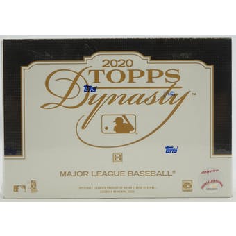 2020 Topps Dynasty Baseball Hobby Box (PERSONAL BREAK) **READ BELOW**