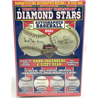 #1 - 5 Box RANDOM LETTER Tri Star Diamond Stars Autographed Baseballs (9/27 Break)